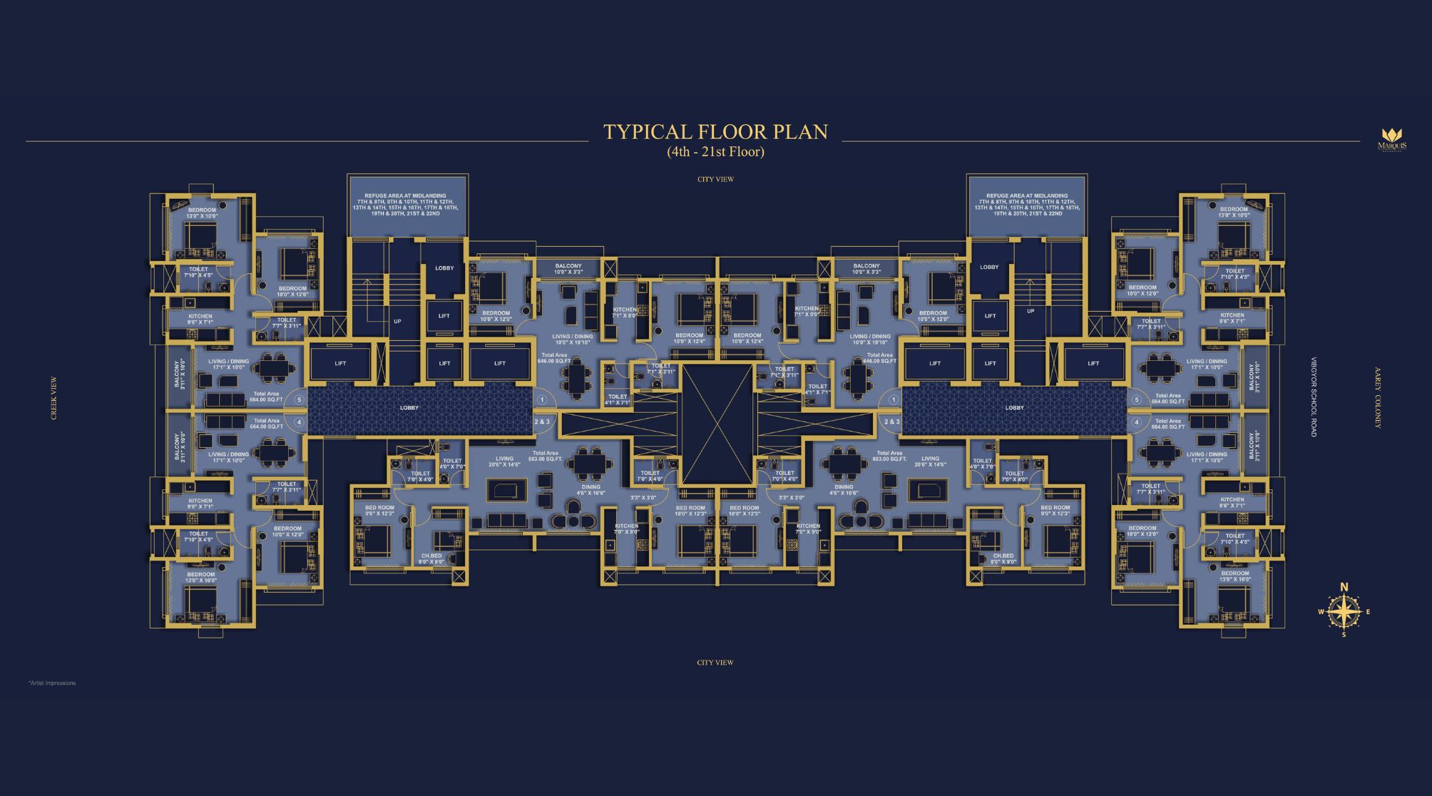Embassy-Marquis-Residences-Typical-Floor-Plan